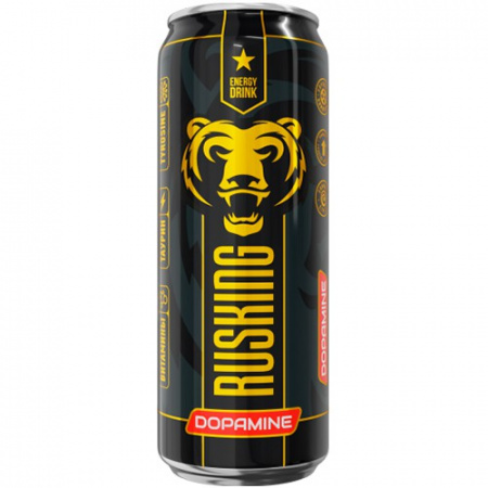 Энергетик RUSKING 0.45л  Ж/Б (Dopamine (Champagne Peach))