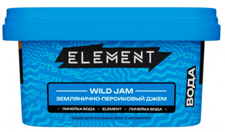 Element (Вода) 200г (Wild Jam (Землянично Персиковый Джем), Средний)