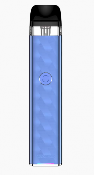 POD-система Vaporesso XROS 3 (Ice Blue (Светло-Голубой), 1000 mAh, 23 W, 2 мл, Датчик затяжки, кнопка)