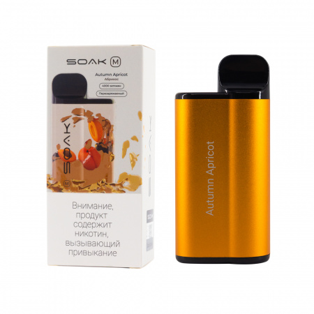 SOAK M 4000тяг (Autumn Apricot (Абрикос), 4000 тяг)