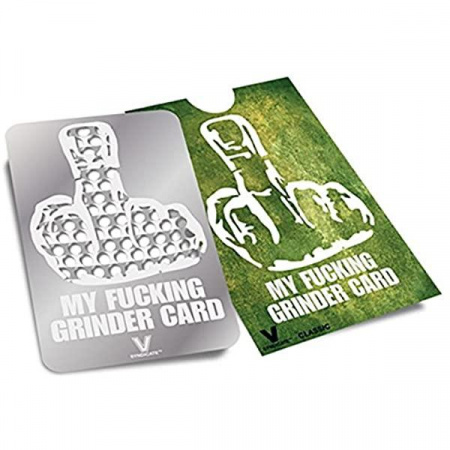 Тёрка Middle Finger Grinder Card