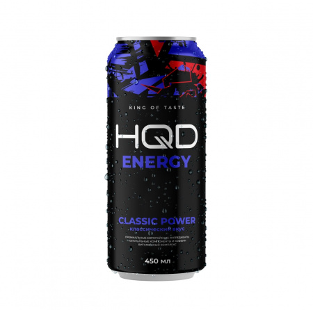 Энергетик HQD 450мл Ж/Б (Classic Power (классический вкус))