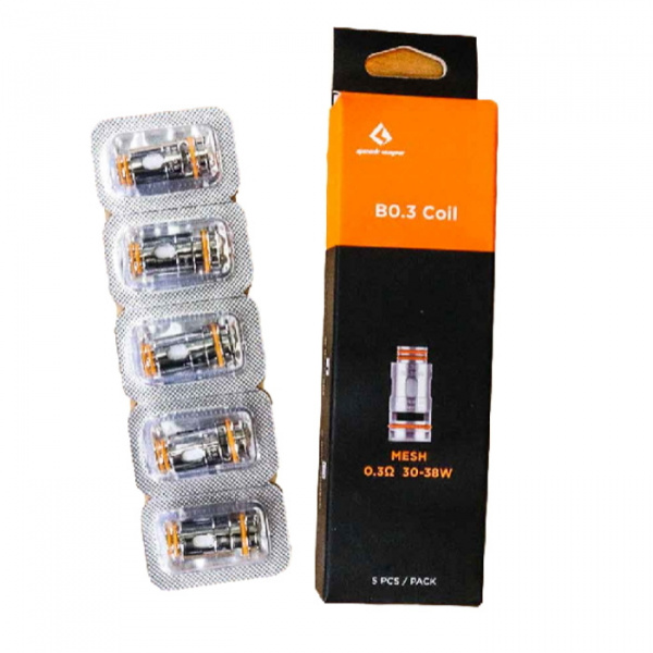 Испаритель GeekVape Aegis Boost(Plus) / Hero B Coil 0.3ohm (30-38w) 1/5 Испаритель GeekVape Aegis Boost(Plus) / Hero B Coil 0.3ohm (30-38w) 1/5