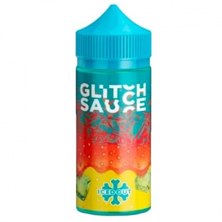 Жидкость GLITCH SAUCE ICED OUT 100ml 3mg (Rogue (Лимонная газировка с клубникой ))