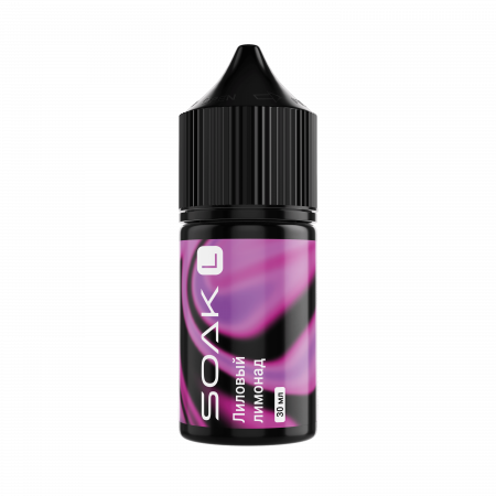Жидкость SOAK L 30ml 20mg (Лиловый лимонад, Light)