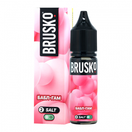 Жидкость Brusko Chubby salt 35ml 20mg (№2) (Бабл-гам, Light)