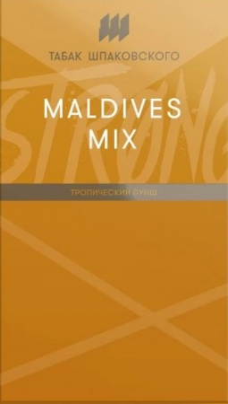 Шпаковский STRONG 40г (MALDIVES MIX (Тропический пунш), Крепкий)