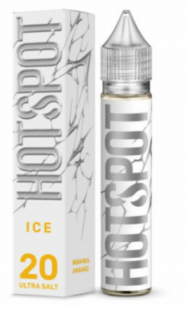 Жидкость HOTSPOT Ice 30ml 20mg Ultra S (Жвачка ледяной ананас, Hard)