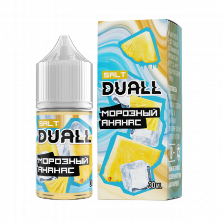 Жидкость Duall salt 30ml LIGHT 20mg (Морозный Ананас, Light)