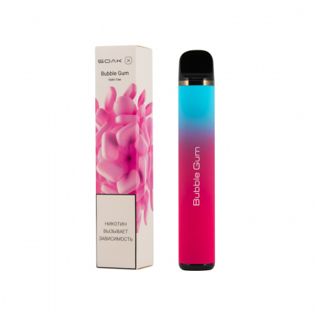 SOAK X 1500тяг (Bubble Gum (Жвачка), 1500 тяг)