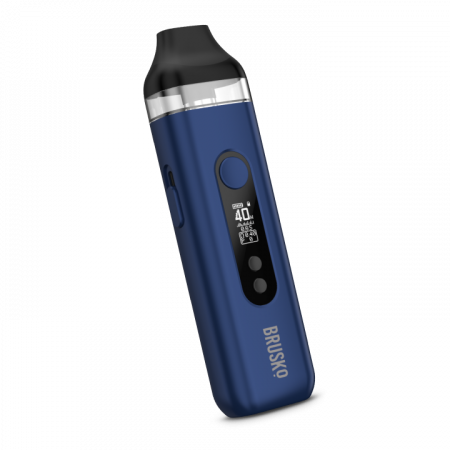 POD-система Brusko FEELIN X (Синий, 1600 mAh, 40 W, 5 мл, Датчик затяжки, кнопка)