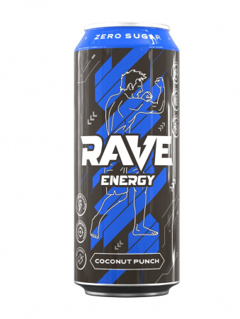 Энергетик Rave Energy 0.500л Ж/Б (Coconut Punch)