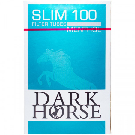 Гильзы сигаретные DarkHorse Slim Long Menthol 100
