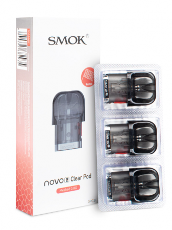 Картридж Smok Novo 2 1/3 (Clear DC 0.8 ohm MTL)