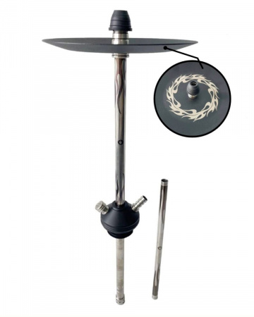 Шахта Tortuga Flint (Flame, 54 см, 13 мм, Шахта, Мундштук, Нержавеющая сталь, Да)