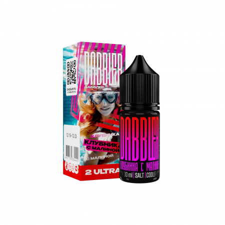 Жидкость Dabbler (chubby) 30ml 2 ultra (50mg) (Клубника с малиной, Hard)
