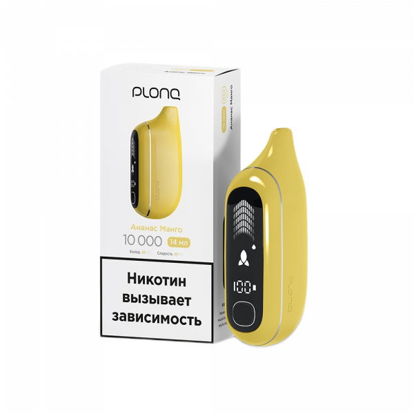 PLONQ Max Pro 10000тяг (Ананас Манго)
